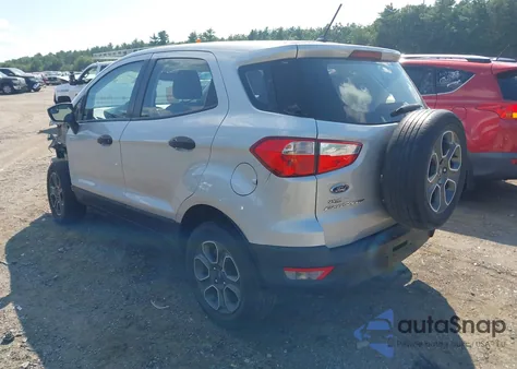 2018 Ford Ecosport S from USA, damaged, VIN MAJ6P1SL8JC205171